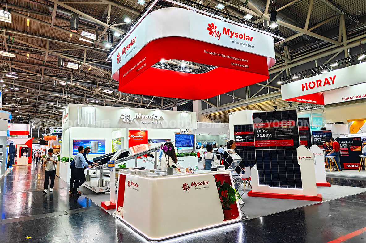 Mysolar_德國光伏展臺搭建