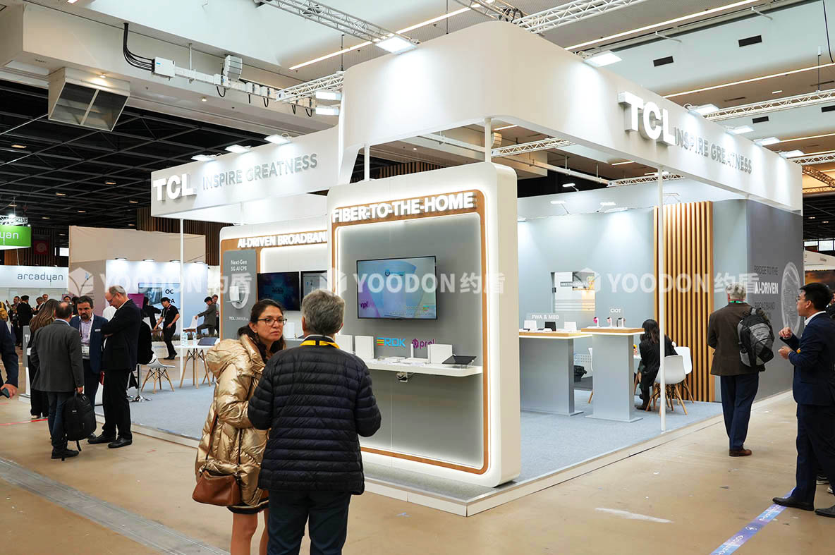 TCL_法國展臺(tái)搭建